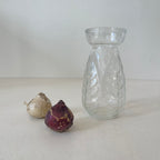 Vase à jacinthe ancien transparent