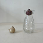 Vase à jacinthe ancien transparent