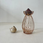 Antique hyacinth vase (pink)