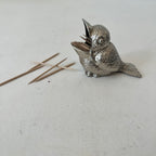 Bird toothpick holder