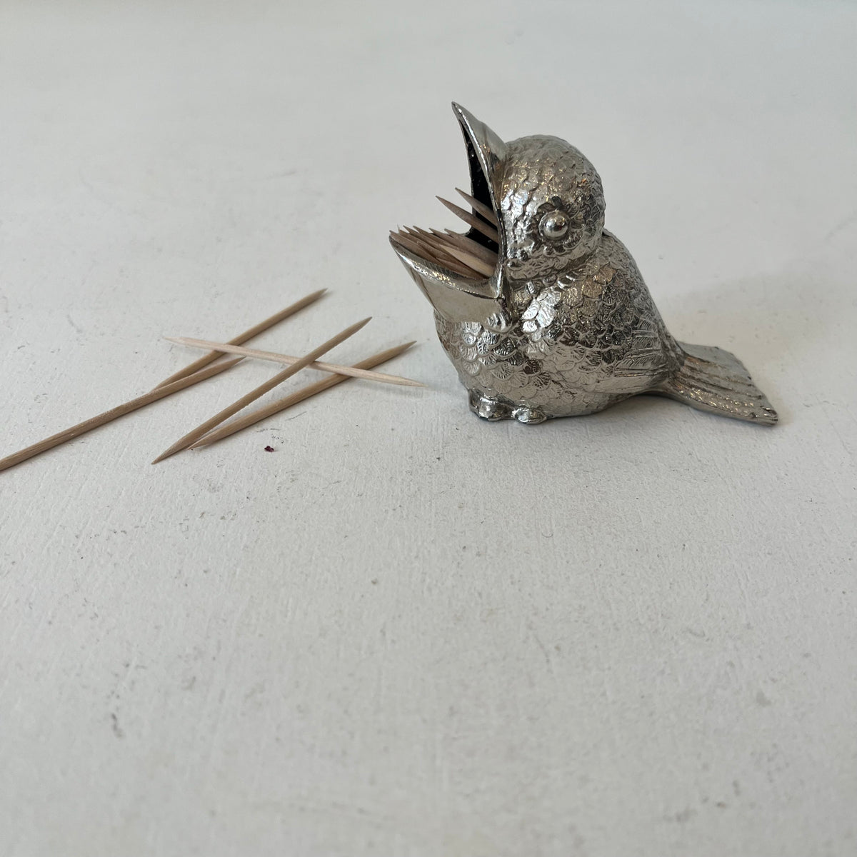 Porte cure-dents oiseau