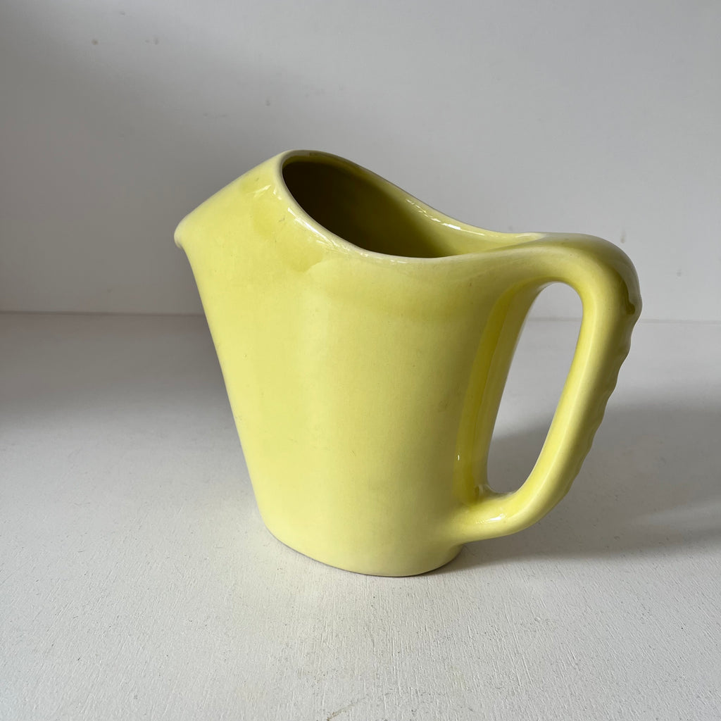 Pichet en céramique jaune Saint Clément