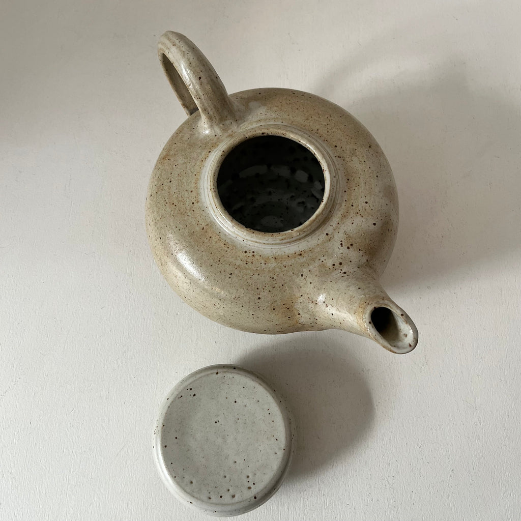Théière en grès années 70