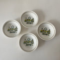 Set de 4 bols céramique blanche  Market