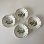 Set de 4 bols céramique blanche  Market