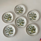 Set of 6 Market dessert plates