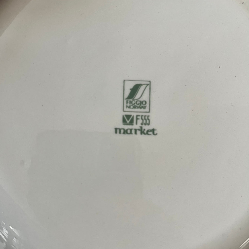 Set of 6 Market dessert plates